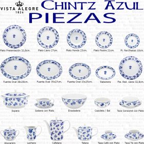CHINTZ Vista Alegre Platos, fuentes, Sopera, Ensaladera, piezas sueltas Vajilla